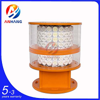 AH-MI/H Medium-intensity White & red LED Obstruction Light